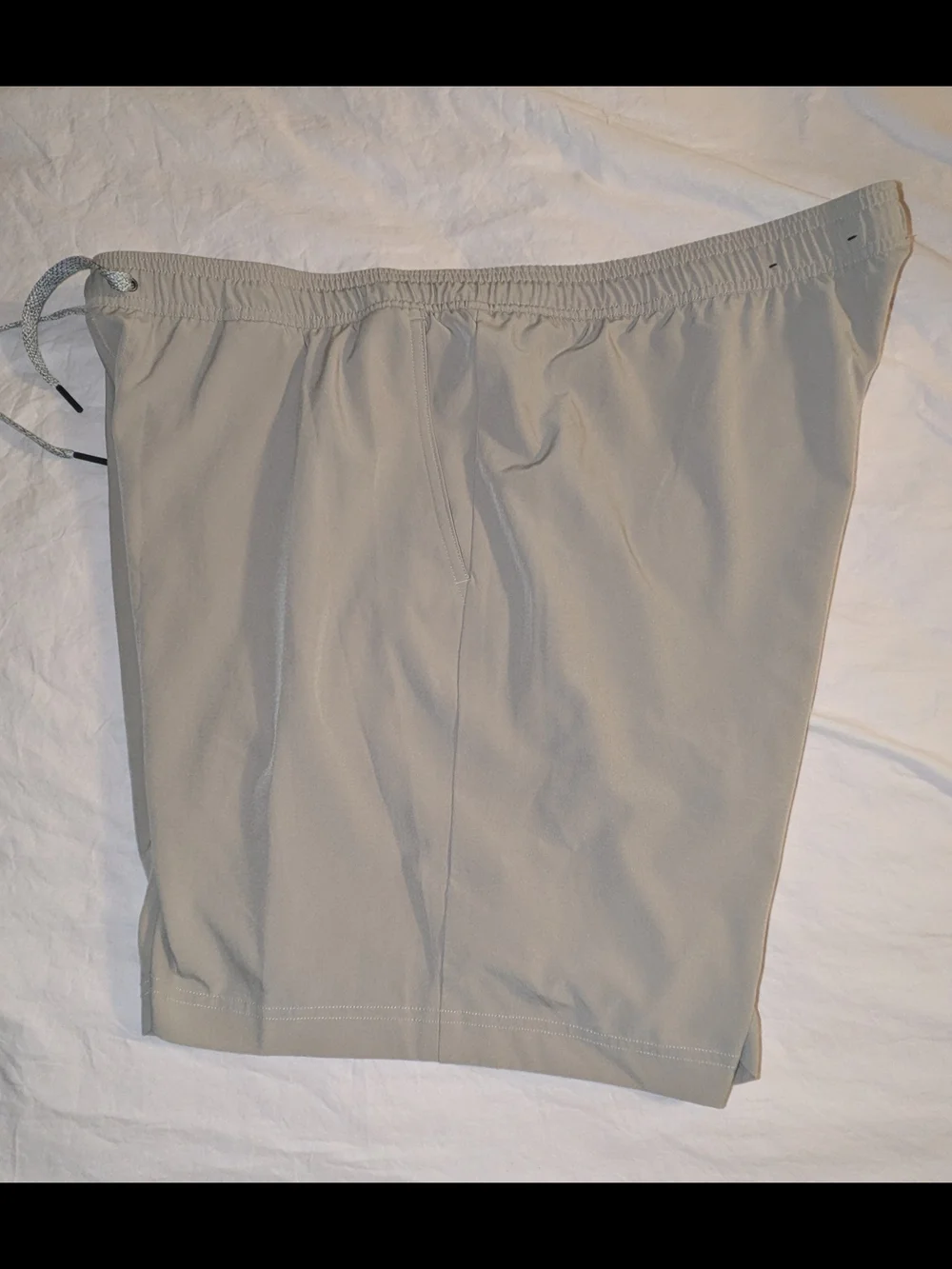 FLX Lined Shorts Men’s Urban Commuter 7” XL Beige  Sports 4 Way Stretch